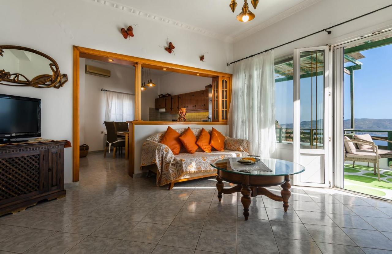 Melisses Sea View House Villa Plaka  Екстериор снимка