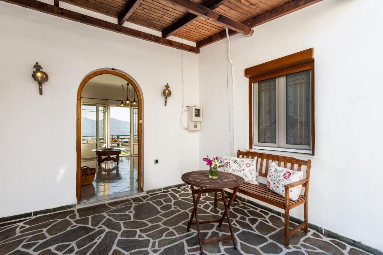 Melisses Sea View House Villa Plaka  Екстериор снимка