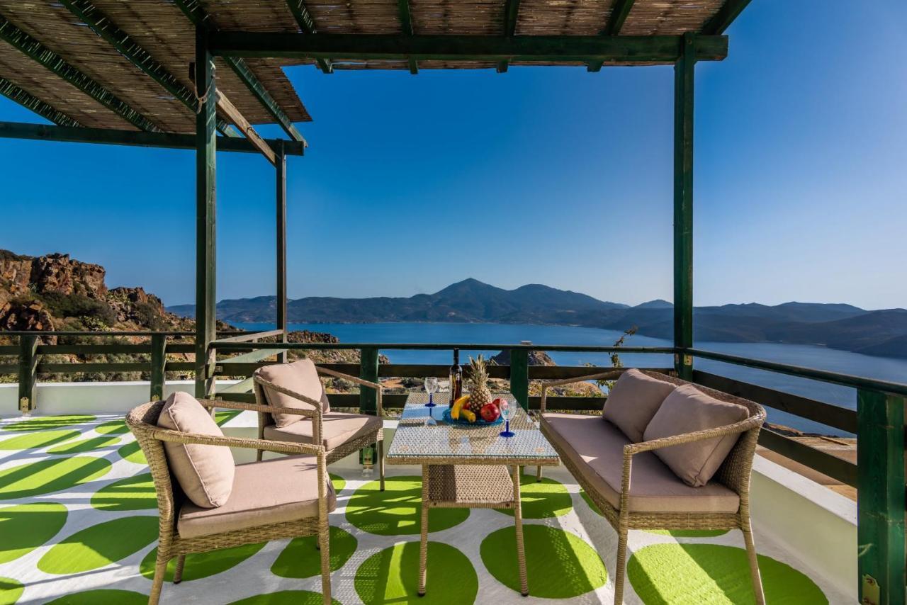 Melisses Sea View House Villa Plaka  Екстериор снимка