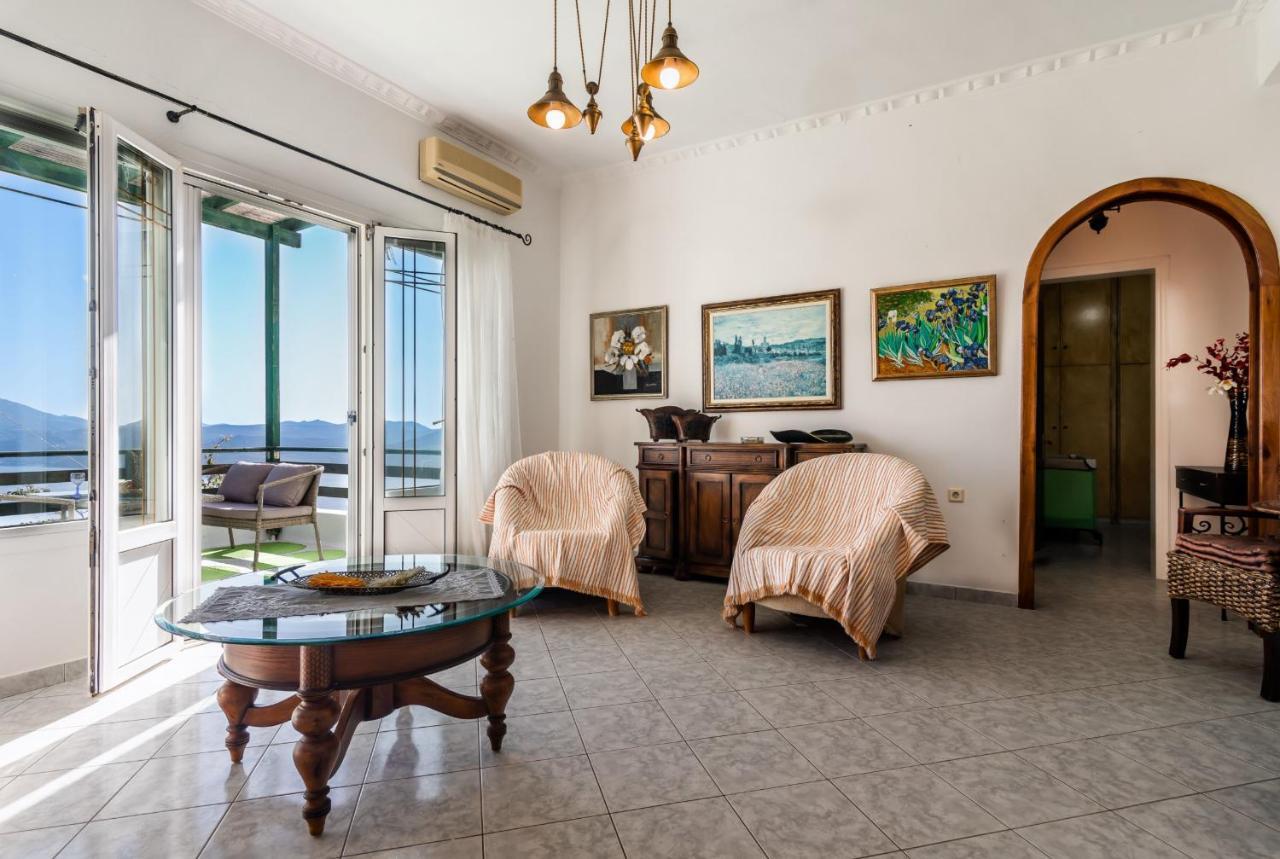 Melisses Sea View House Villa Plaka  Екстериор снимка